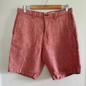 GAP men’s linen cotton blend summer shorts